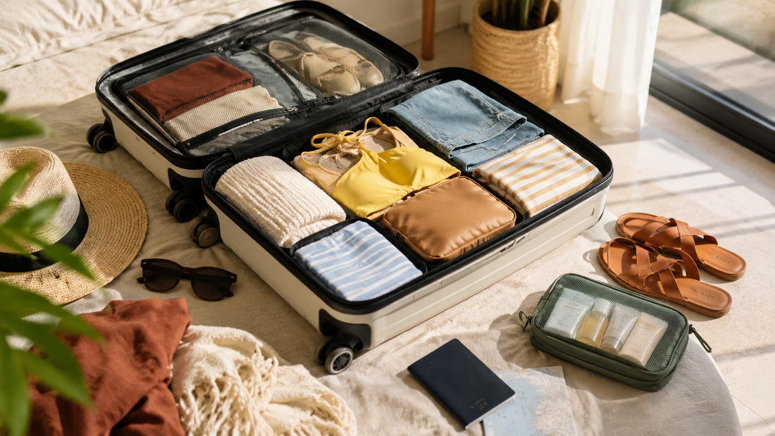 Consejos para empacar ligero en vacaciones de verano