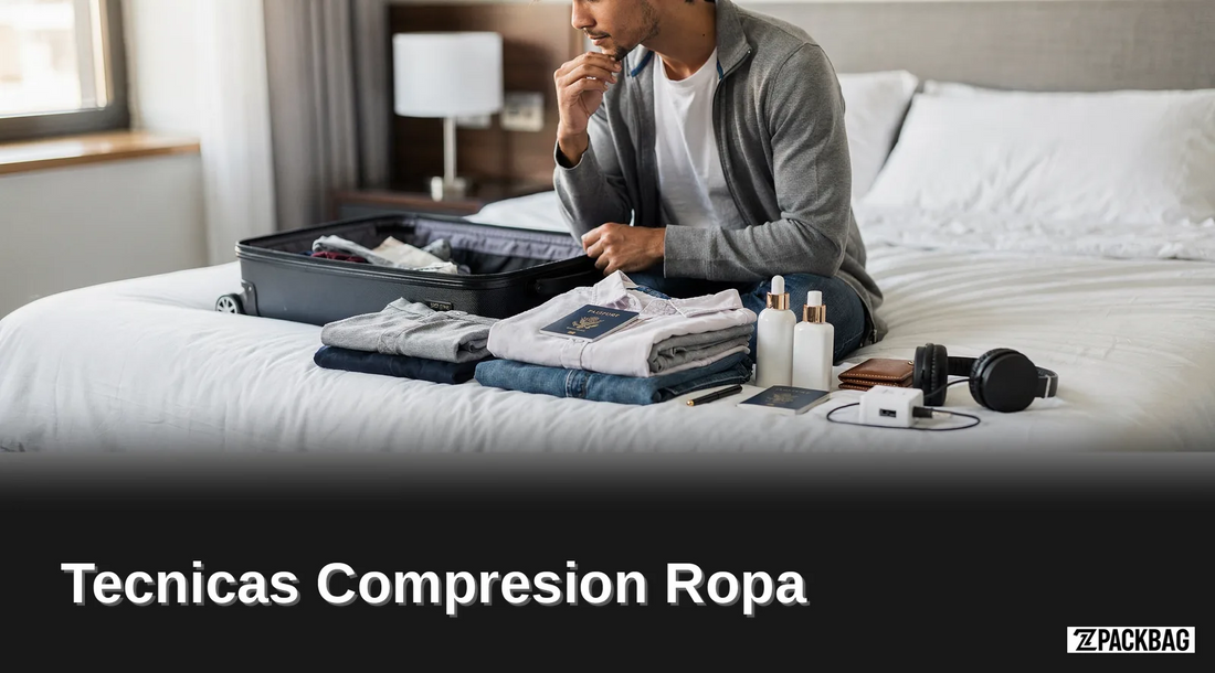 Técnicas Compresión Ropa: Vaciar o Enrollar