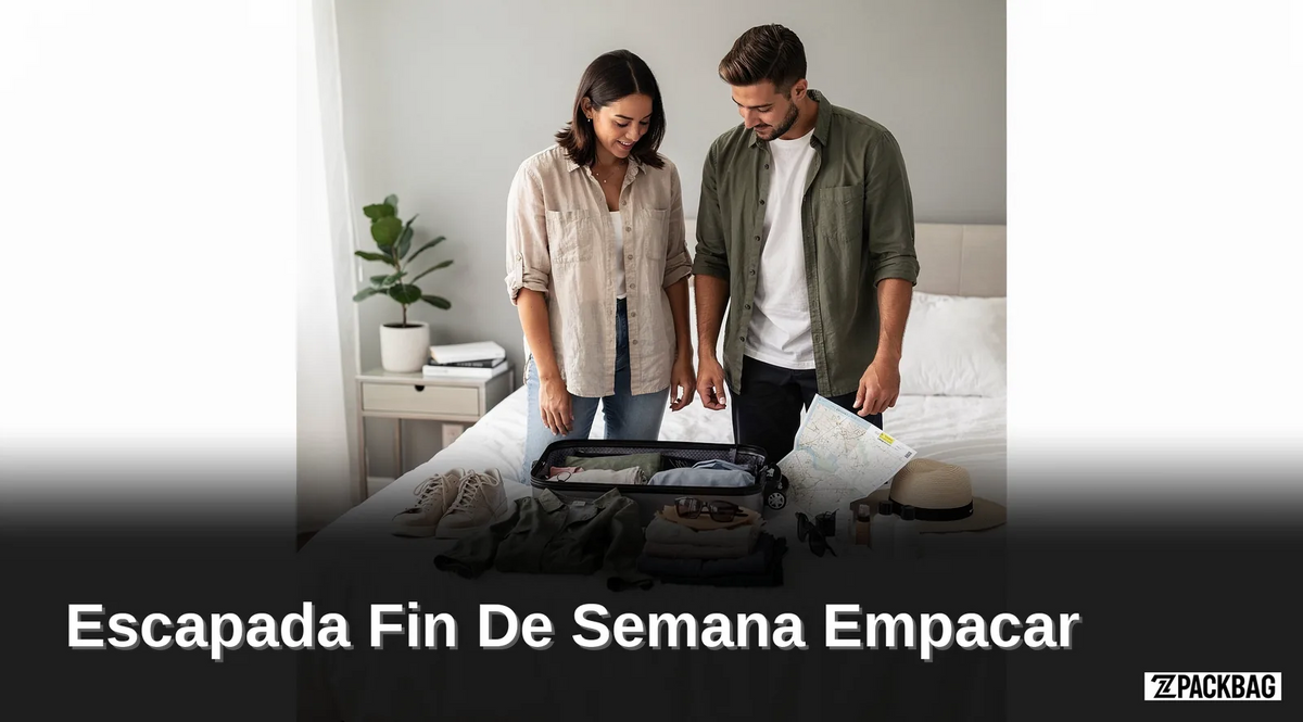 Checklist para Empacar una Escapada de Fin de Semana