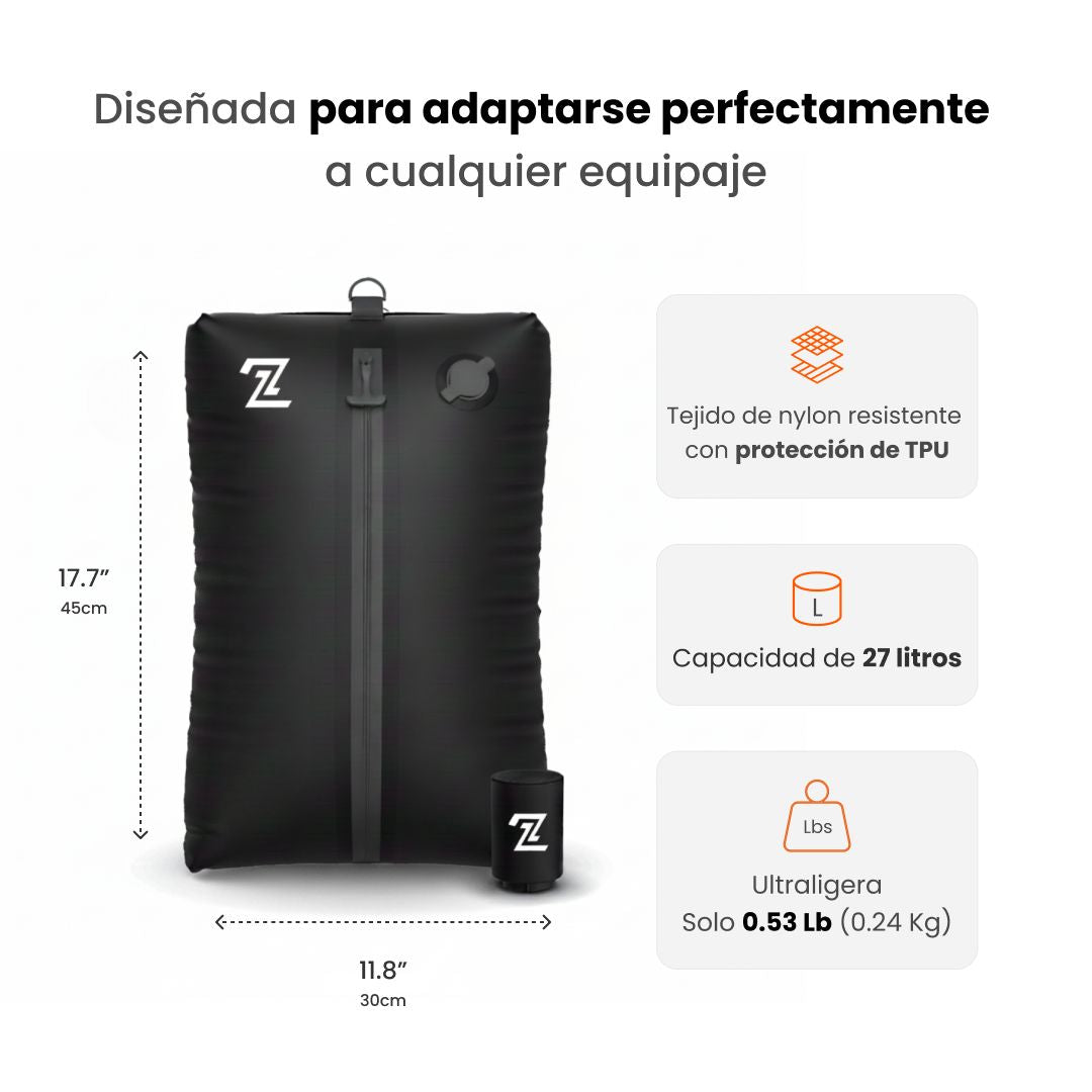 2PackBag™ - Empaca Más, Paga Menos