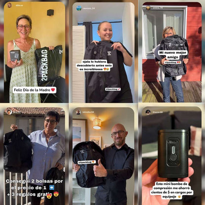 2PackBag™ - Empaca Más, Paga Menos