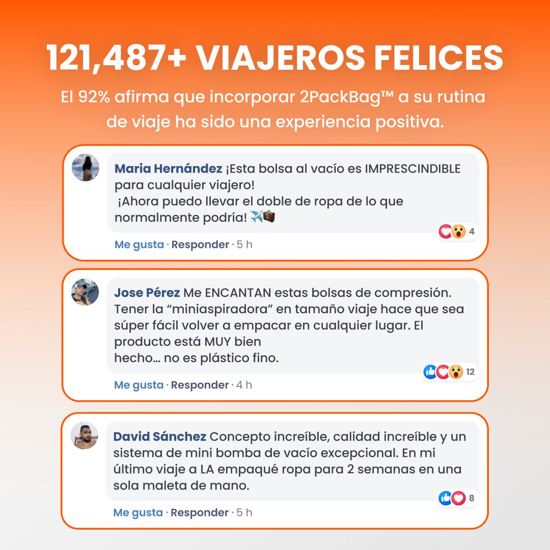 2PackBag™ - Empaca Más, Paga Menos