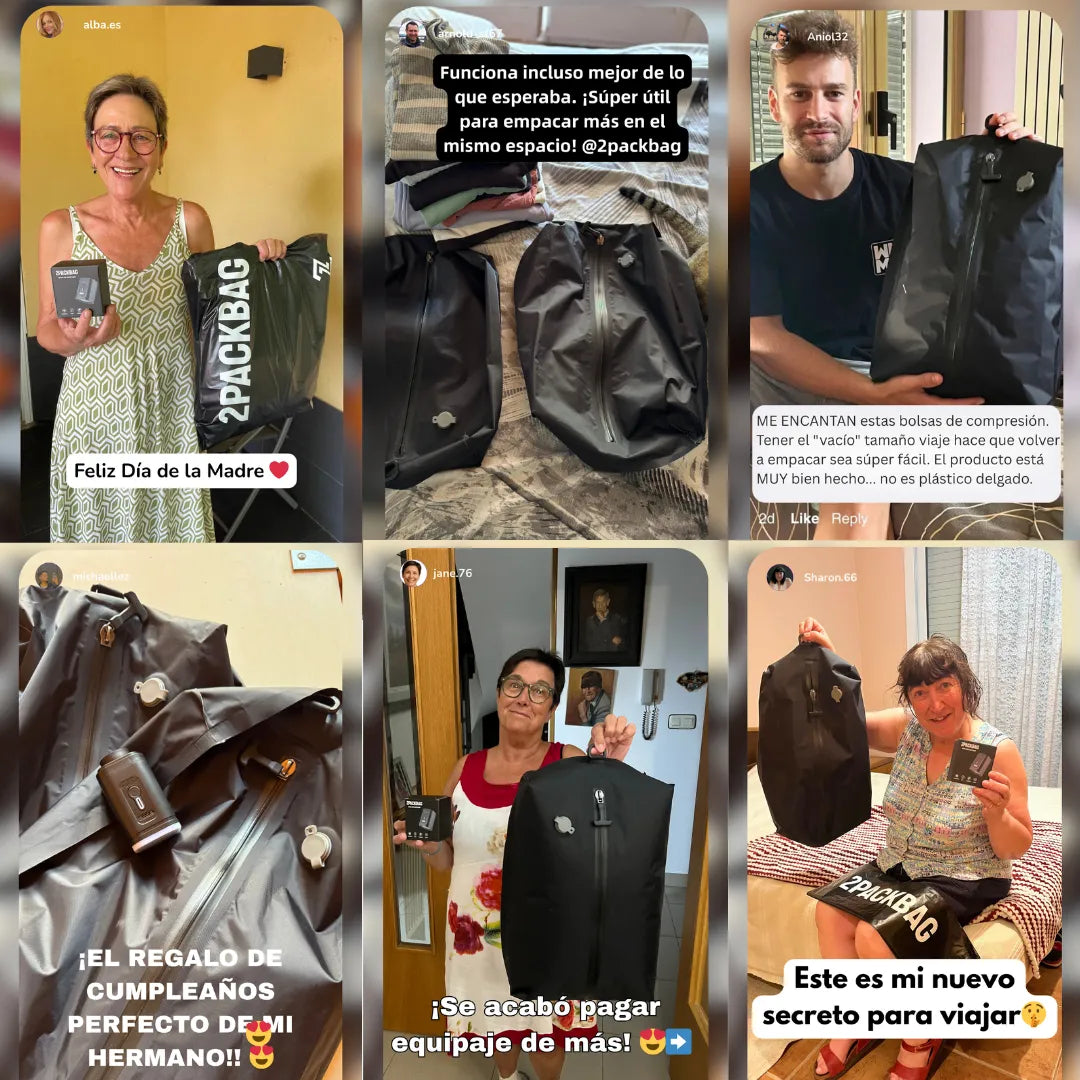 2PackBag™ - Más Espacio, Menos Estrés